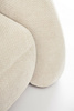 BIZZOTTO sofa CLEMENCE SHELL beżowa