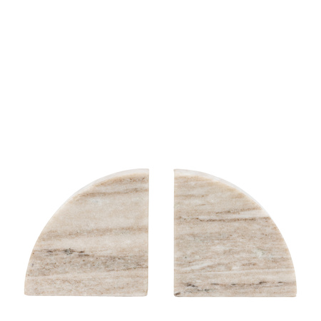 Tamera Marble Bookend Set of 2 Sandstone 150x150mm