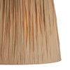 Raffia Tapered Shade Natural 260x230x320mm