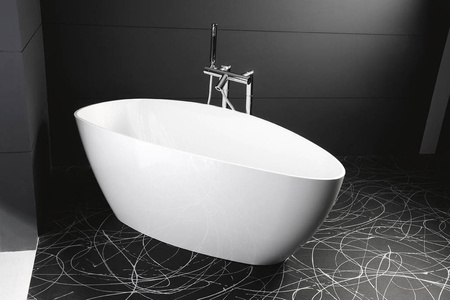 ELIPSIE wanna 1570x700x560mm, kompozyt, objętość 260l, biały połysk