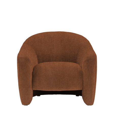 Fotel Arona – Verona Apricot, 90 × 82 × 77 cm
