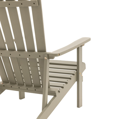 Siena Lounge Chair Grey 660x820x850mm