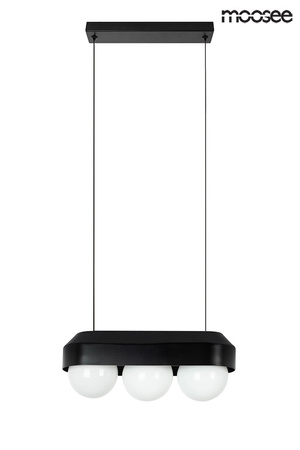 MOOSEE zestaw 2 lamp wiszących DROPS 3 czarny