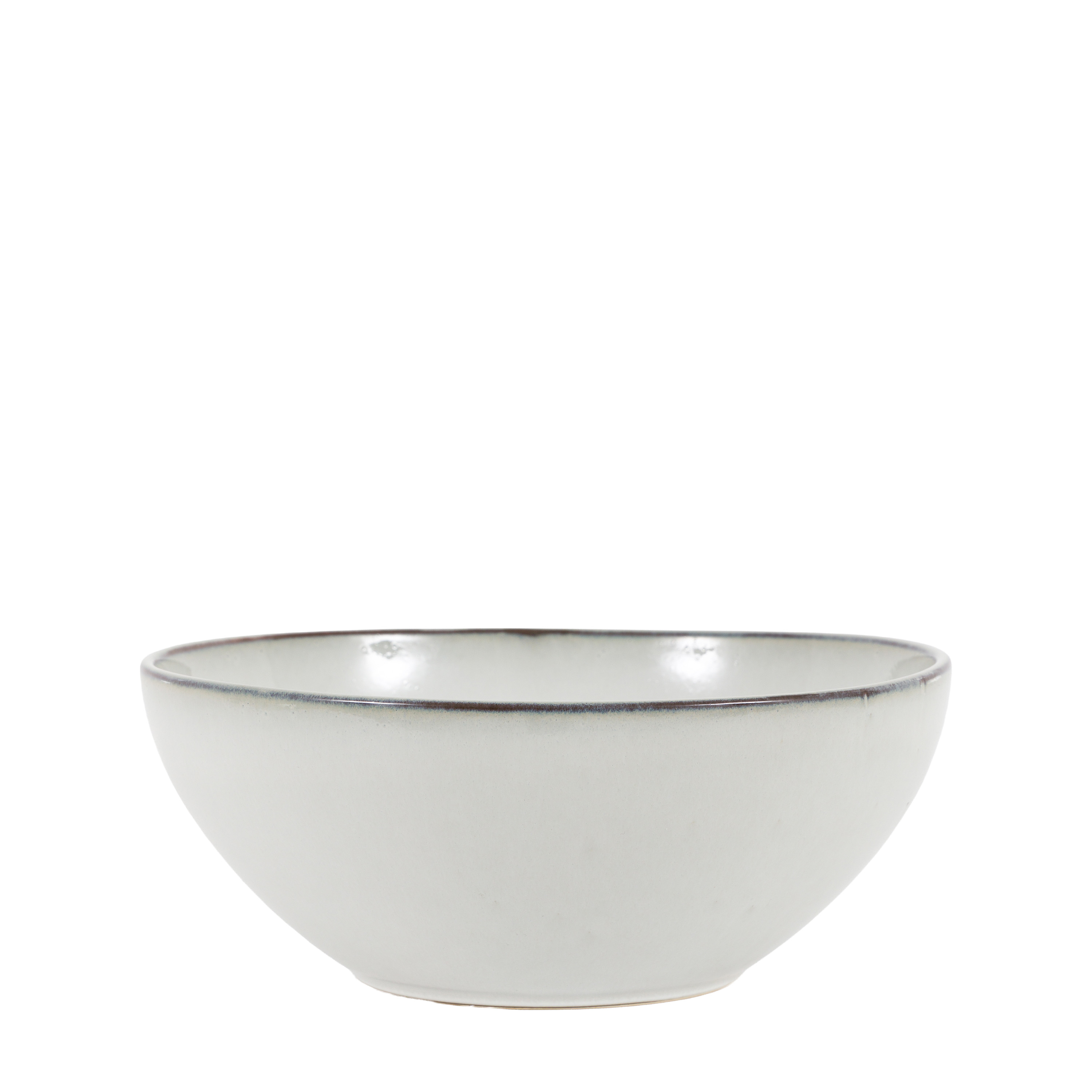 Talerz do makaronu Reactive Glaze – jasnoszary, 29 × 29 × 10 cm