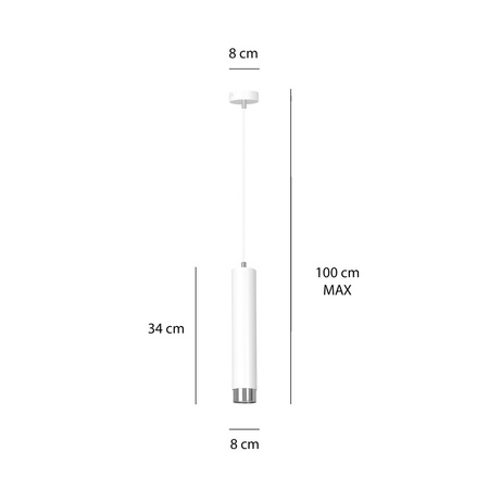 KIBO 1 WH/CHROME
