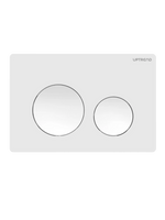 Przycisk toaletowy prostokątny biały mat YOSEMITE MATTE WHITE UP003-MW18