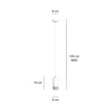 FUMIKO 1 WH/CHROME