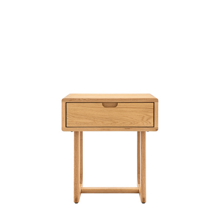 Craft 1 Drawer Bedside Natural 500x400x550mm
