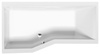 VERSYS L wanna asymetryczna 170x84x70x47cm, biały