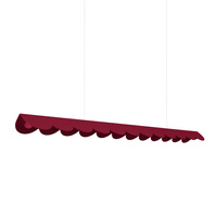 Lampa wisząca BISCUIT burgund LED 3000K