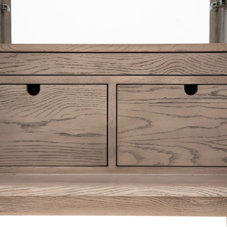 Craft Cocktail Cabinet Smoked 850x450x1600mm