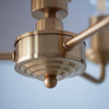 Highclere 3 Pendant Vintage Brass