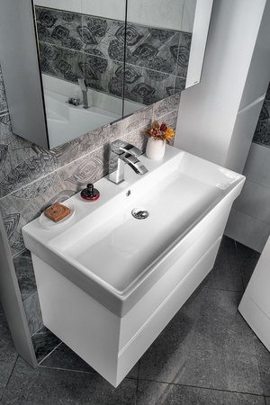 FILENA szafka umywalkowa 67x51,5x43cm, biały mat