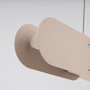 Lampa wisząca CHAIN 91 taupe LED 4000K