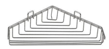 CHROM LINE mydelniczka druciana narożna, chrom