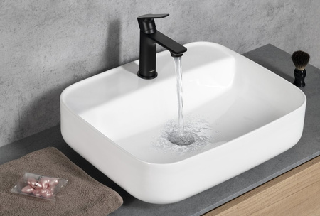 PAX bateria umywalkowa, czarny mat