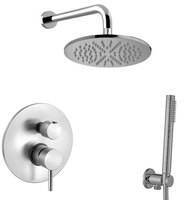 Zestaw natryskowy podtynkowy L-400mm fi-30cm-Paffoni/kolekcja Light