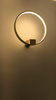 MOOSEE lampa ścienna CIRCLE WALL złota