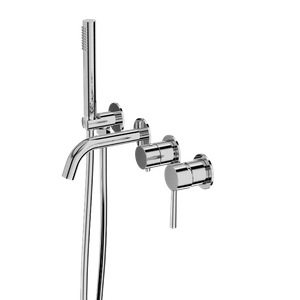 Bateria wannowa podtynkowa 4- otworowa Orion Chrom