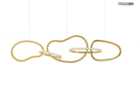 MOOSEE lampa wisząca JAZZ 5 złota