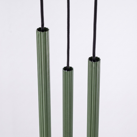 Lampa wisząca ARCHE 3P zielona oliwka