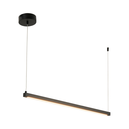 Lampa wisząca BEAM-80 LED - czarna oprawa liniowa