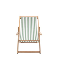Creta Deck Chair Verde Stripe