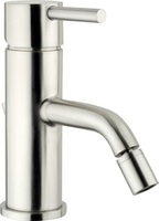 MINIMAL bateria bidetowa, stal nierdzewna mat