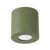 Plafon ORBIS beton zielona oliwka