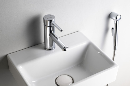 RHAPSODY bateria umywalkowa z prysznicem bidetowym, chrom