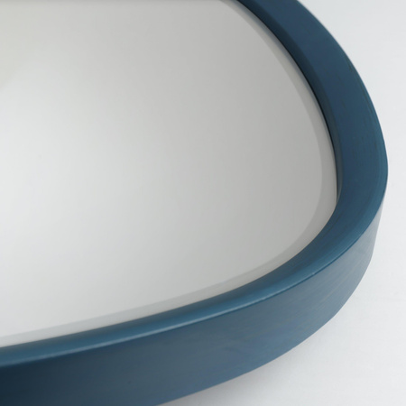 Padstow Mirror Navy 600x40x600mm