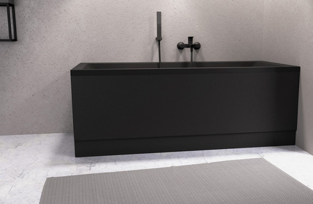 PLAIN obudowa czołowa 160x59cm, czarny mat, prawy