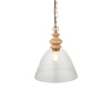 Cotswold 1 Pendant Light Natural Ash