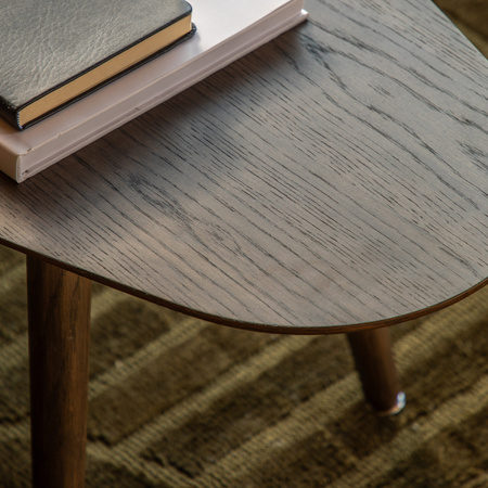 Hatfield Coffee Table Smoked 1000x500x350mm