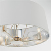 Harvey 1 Pendant Light Bright Nickel