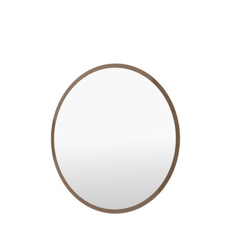Bistro Round Mirror Chocolate 800x23x800mm