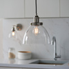 Hansen 1 Pendant Light Bright Nickel