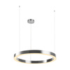 Lampa wisząca CIRCLE 80 cm - LED, ring nikiel szczotkowany