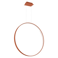Lampa wisząca RIO 78 ochra czerwona LED 4000K