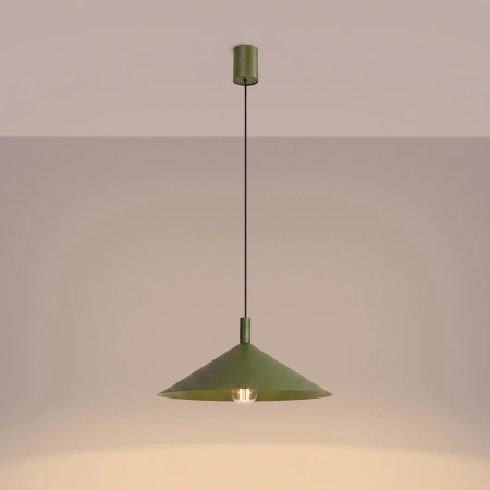 Lampa wisząca NOX 40 zielona oliwka