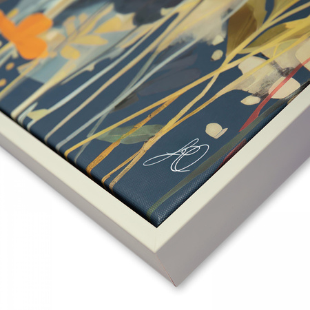 Modern Melody Framed Canvas 610x30x610mm