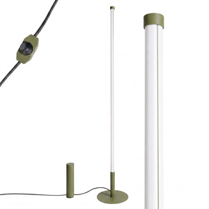 Lampa podłogowa TRANG zielona oliwka 4000K