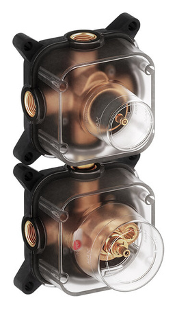 Skrzynka podtynkowa - termostat + zawór odcinający/2-drożny