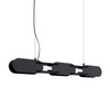 Lampa wisząca CHAIN 91 czarna LED 4000K