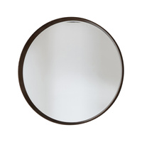 Lustro okrągłe Keaton orzech 1000 x 1000 mm