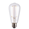 E27 LED Filament Pear 140x64mm Clear Glass ND