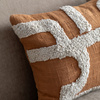 Kalho Embroidered Cushion Apricot 300x500mm