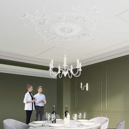 Żyrandol MINERWA 7 biały