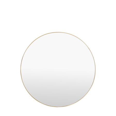 Highline Round Mirror Brass 750x20x750mm