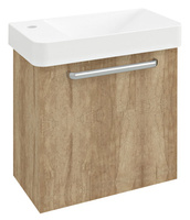LATUS VIII szafka umywalkowa 51x50x28cm, dąb Alabama